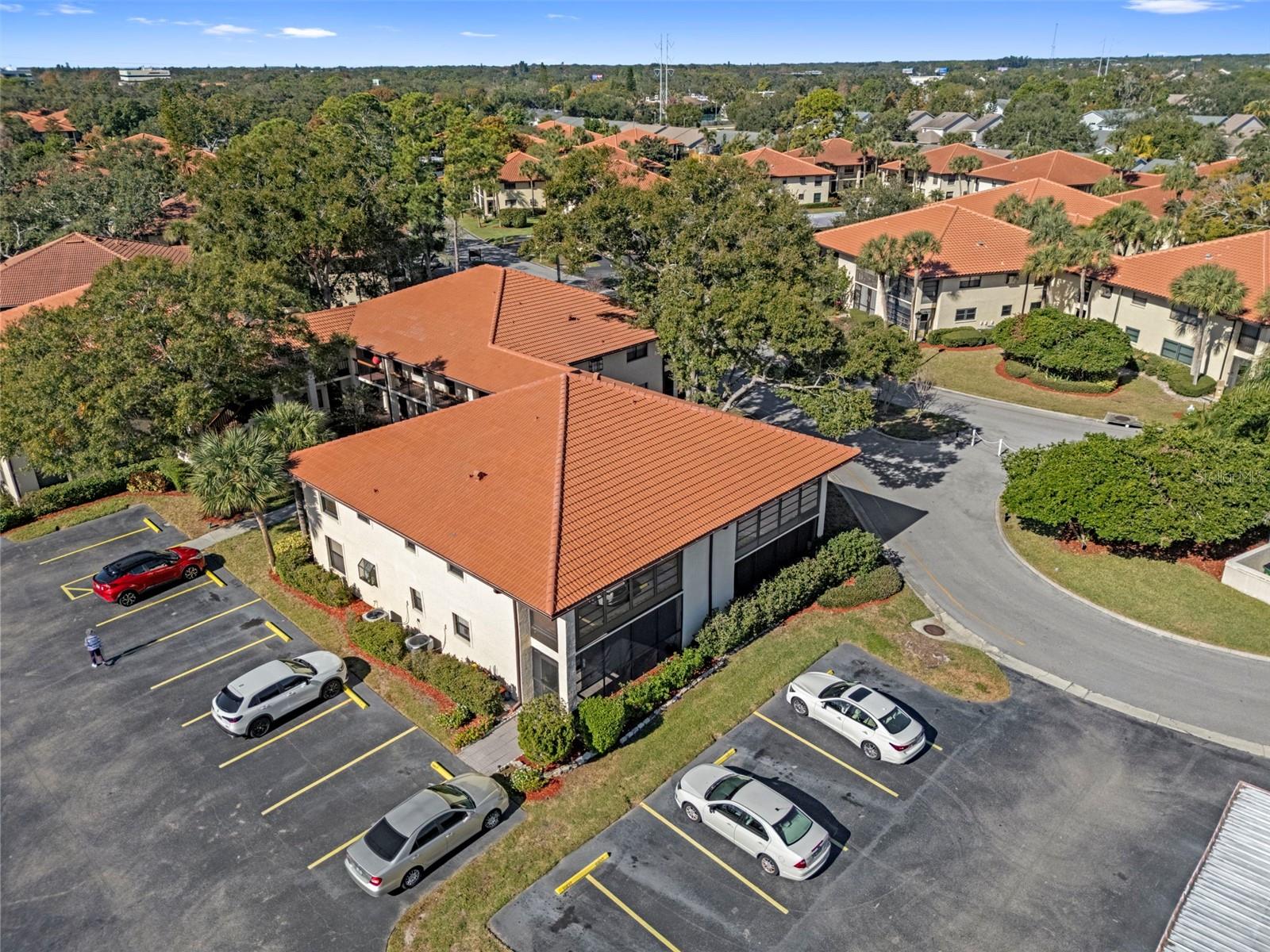 Guest Parking on the side of building