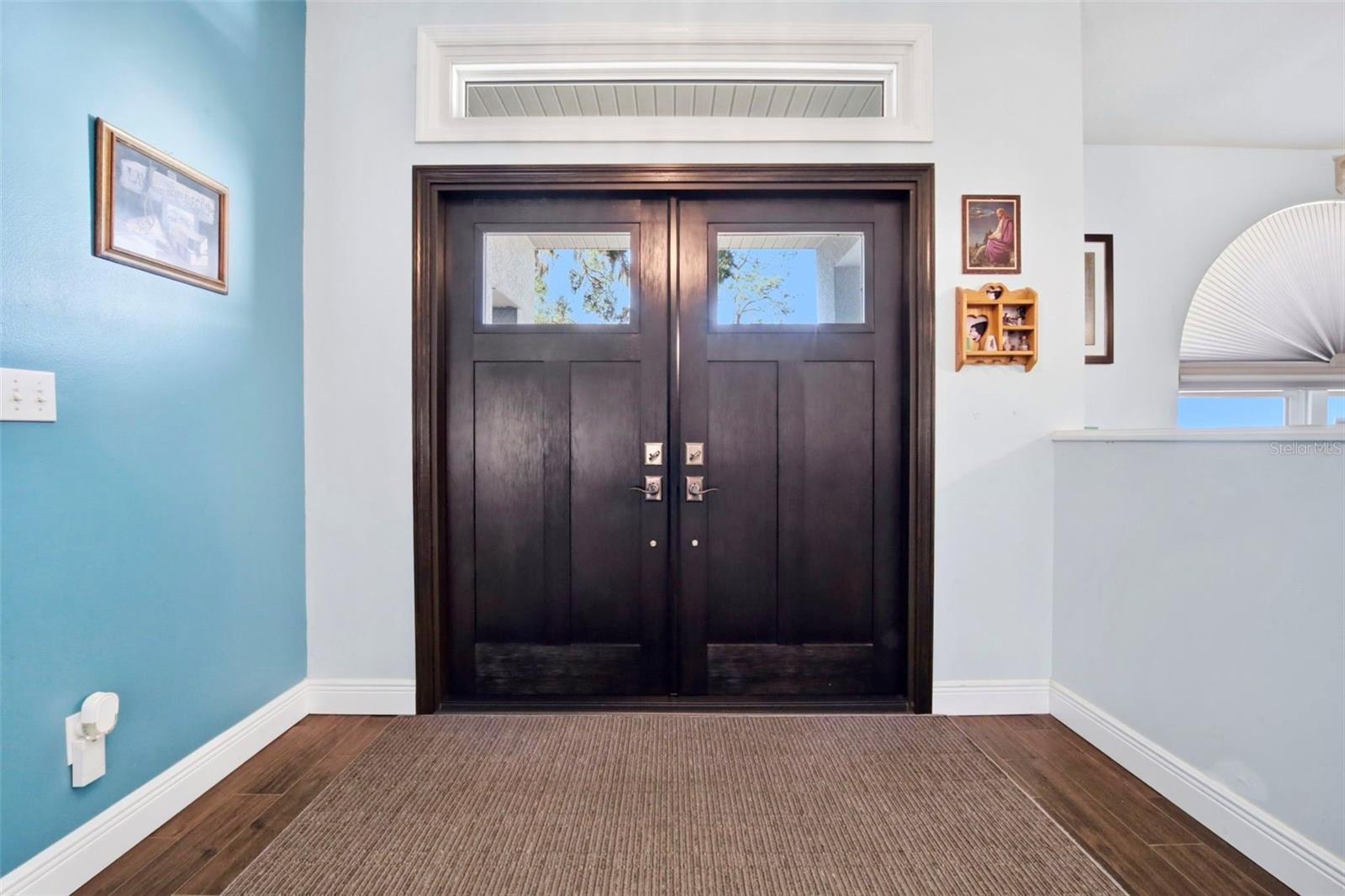 Brand new hurricane front doors