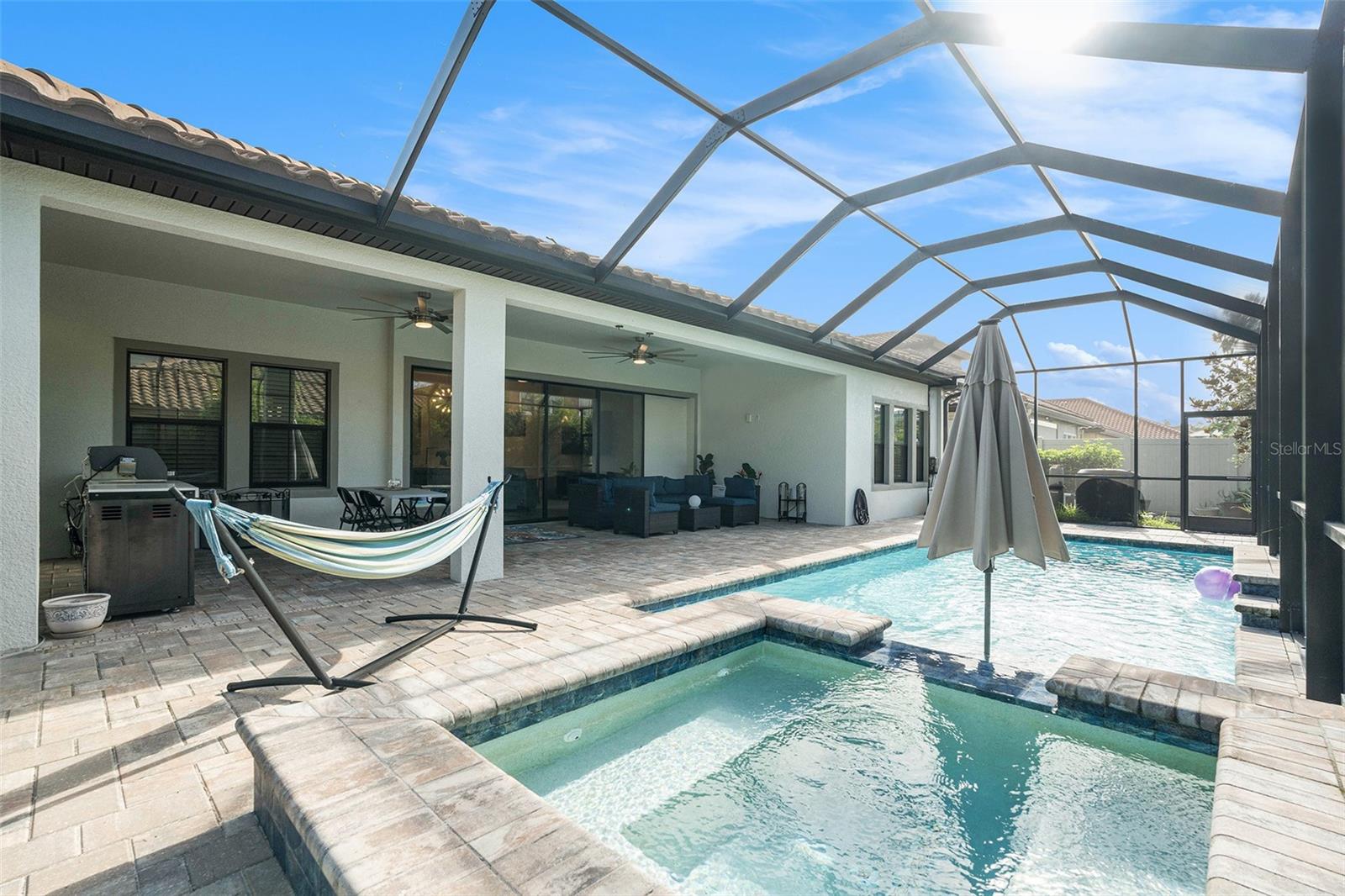 Heated Pool with Spa