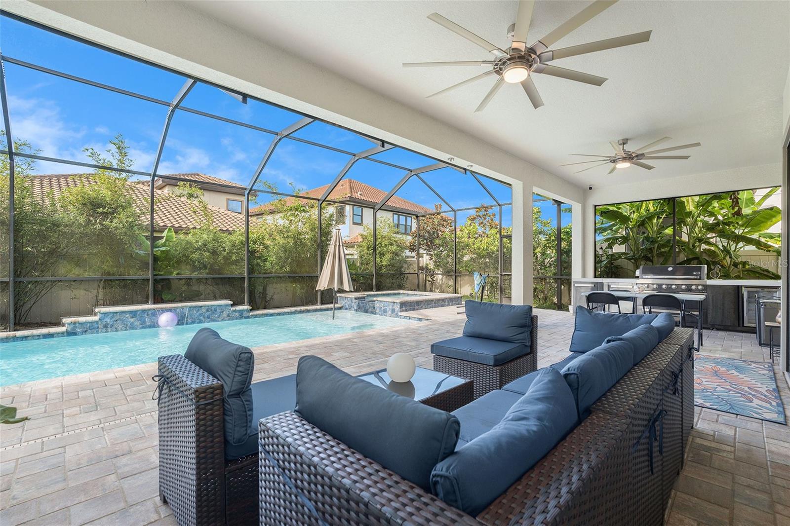 Outdoor sitting area