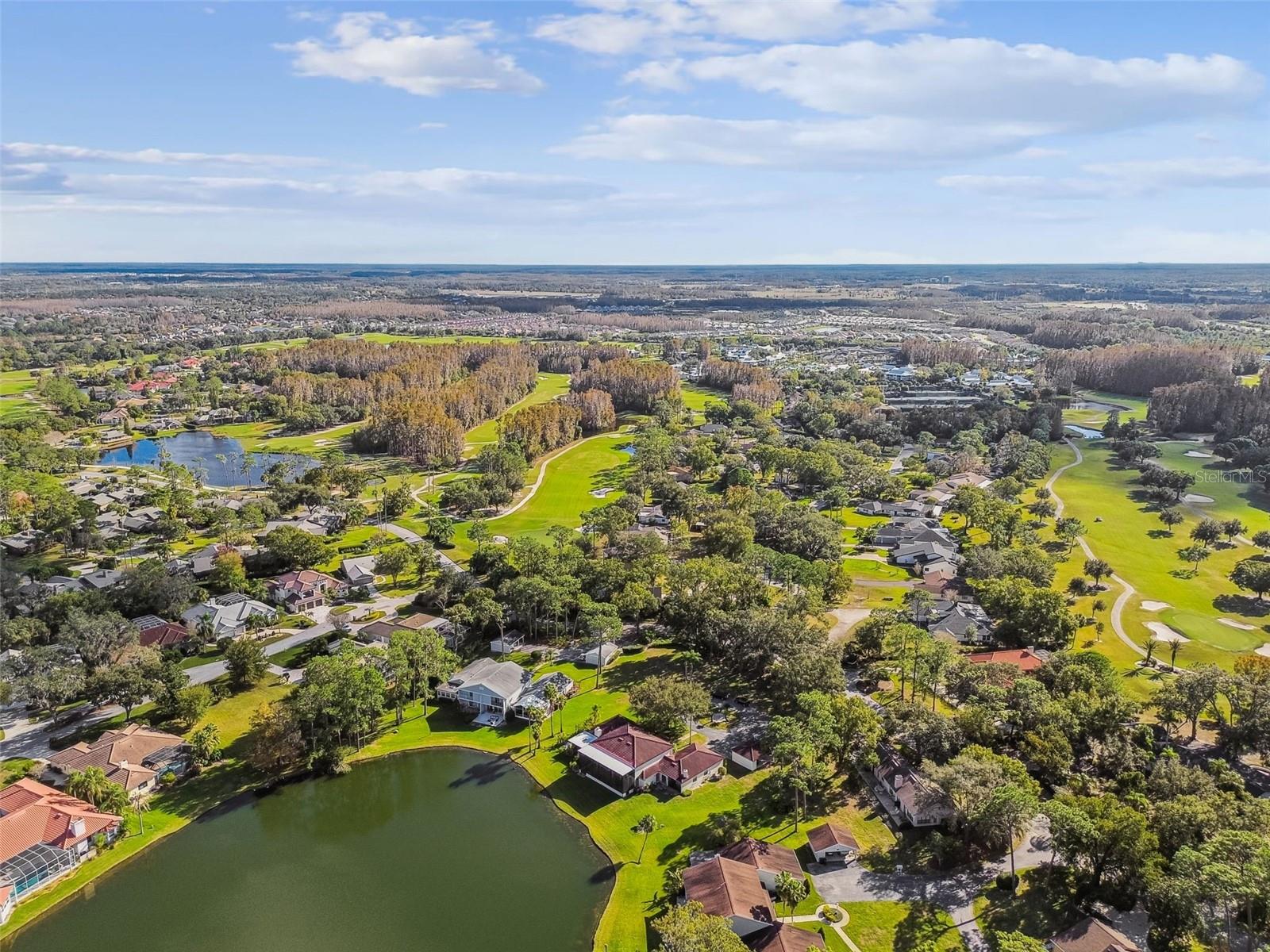 Saddlebrook Community with Golf Course View