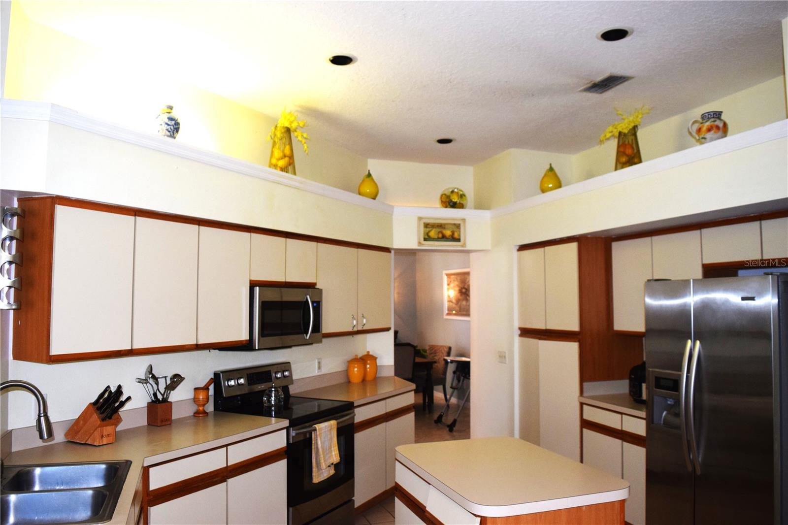 View of kitchen from Living room
