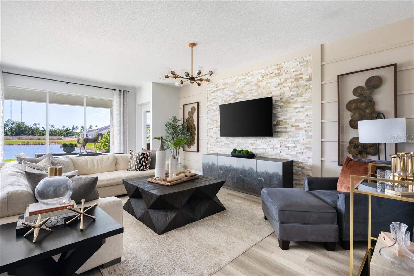 model home/virtually staged