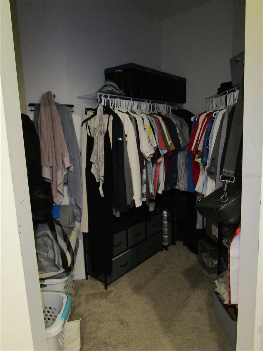 Primary Walk In Closet