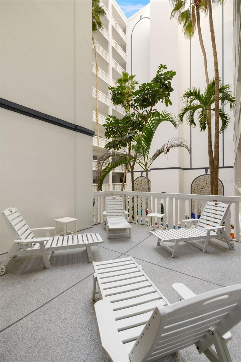SITTING AREA IN THE ATRIUM