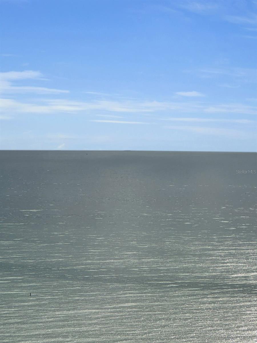 Gulf views from Primary Bedroom