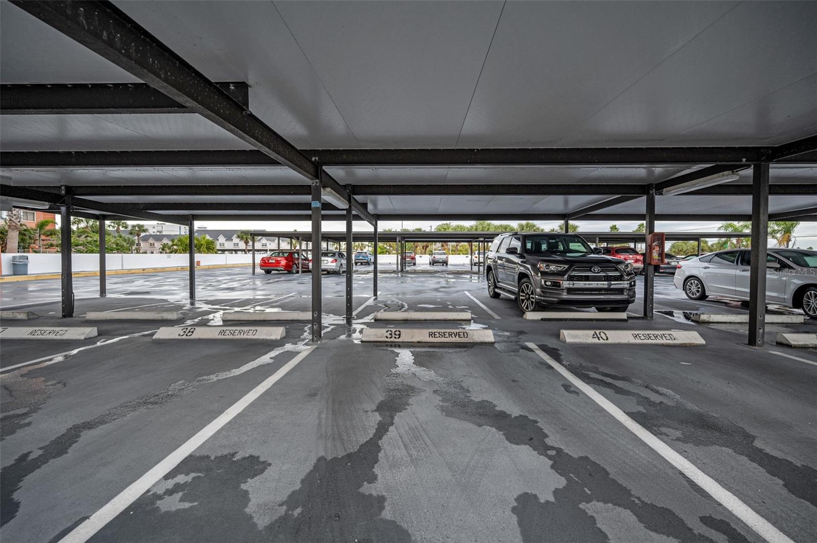 Dedicated parking spot #39