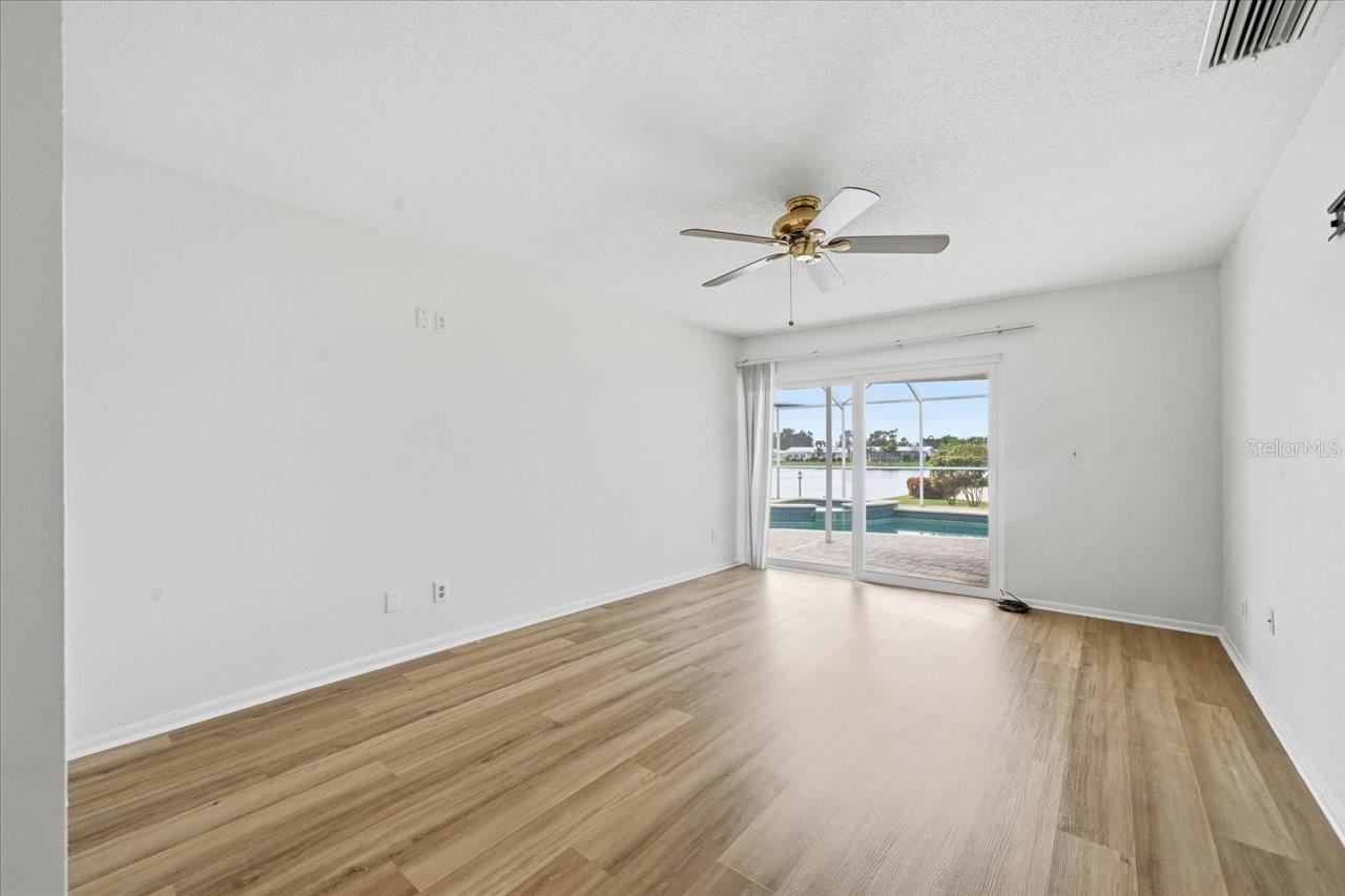 Primary Bedroom with water view