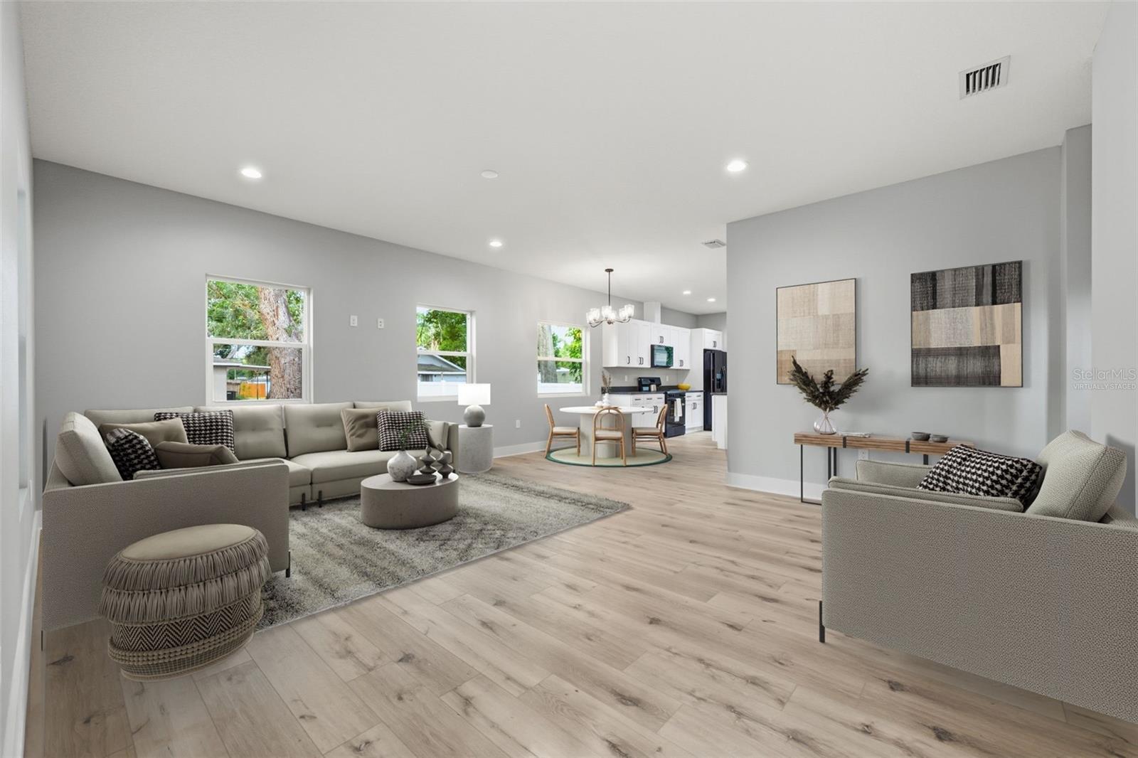 Dining Room - Virtually Staged