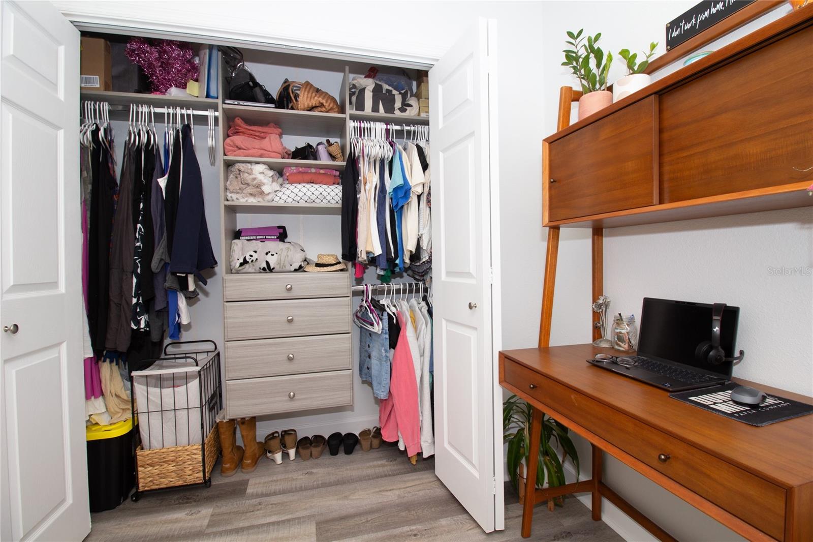 large builtin closet