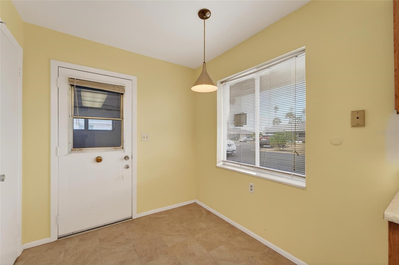 Kitchen Exit to the Garage