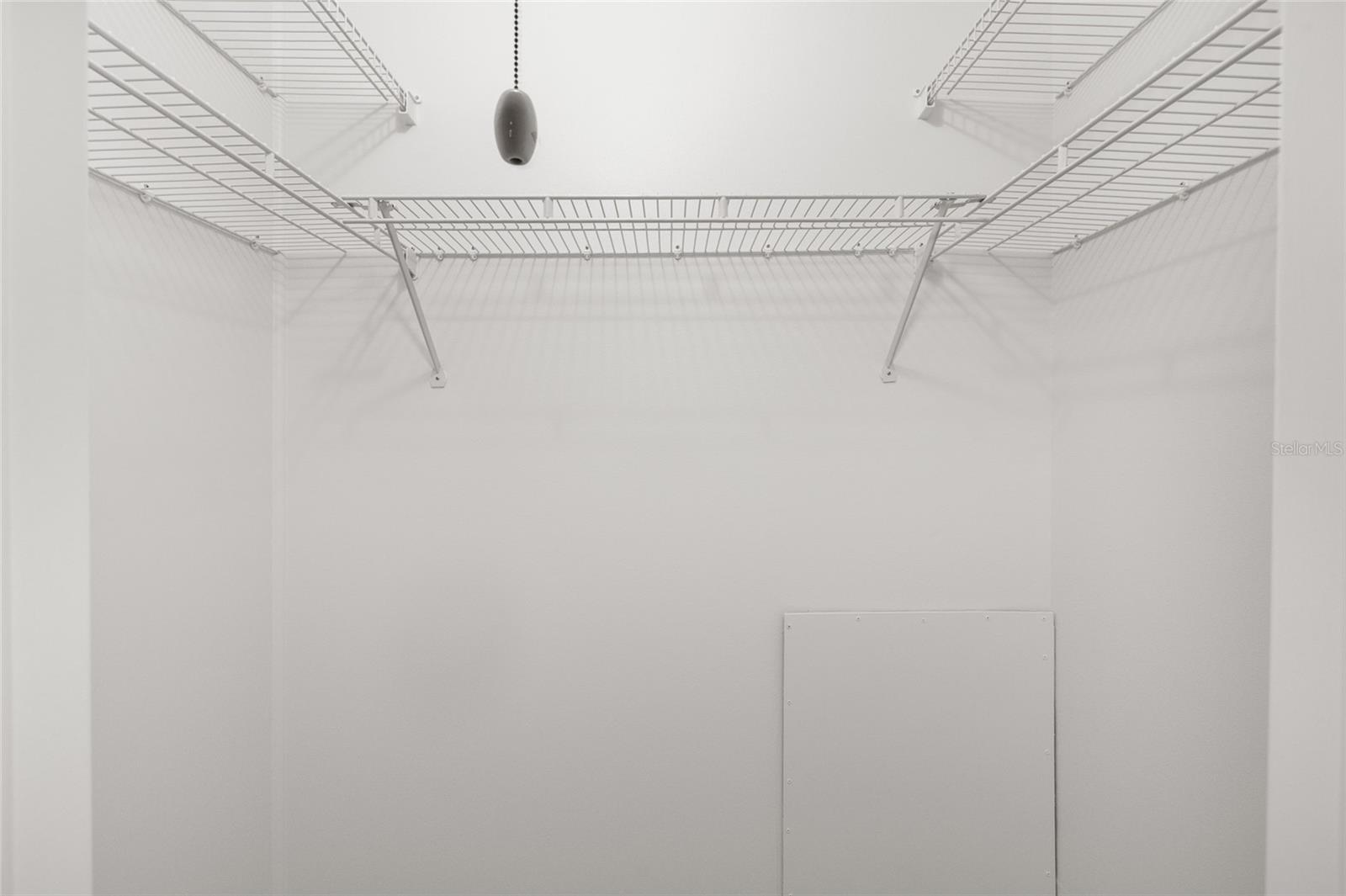 Walk In Closet in the Bedroom