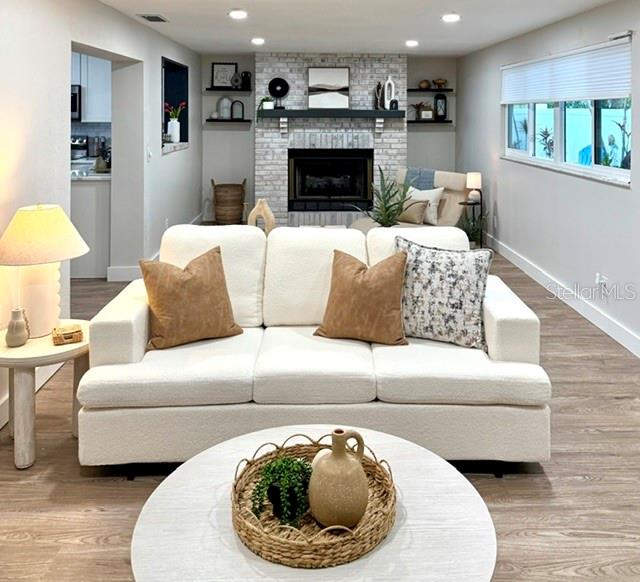 Staged Family Room