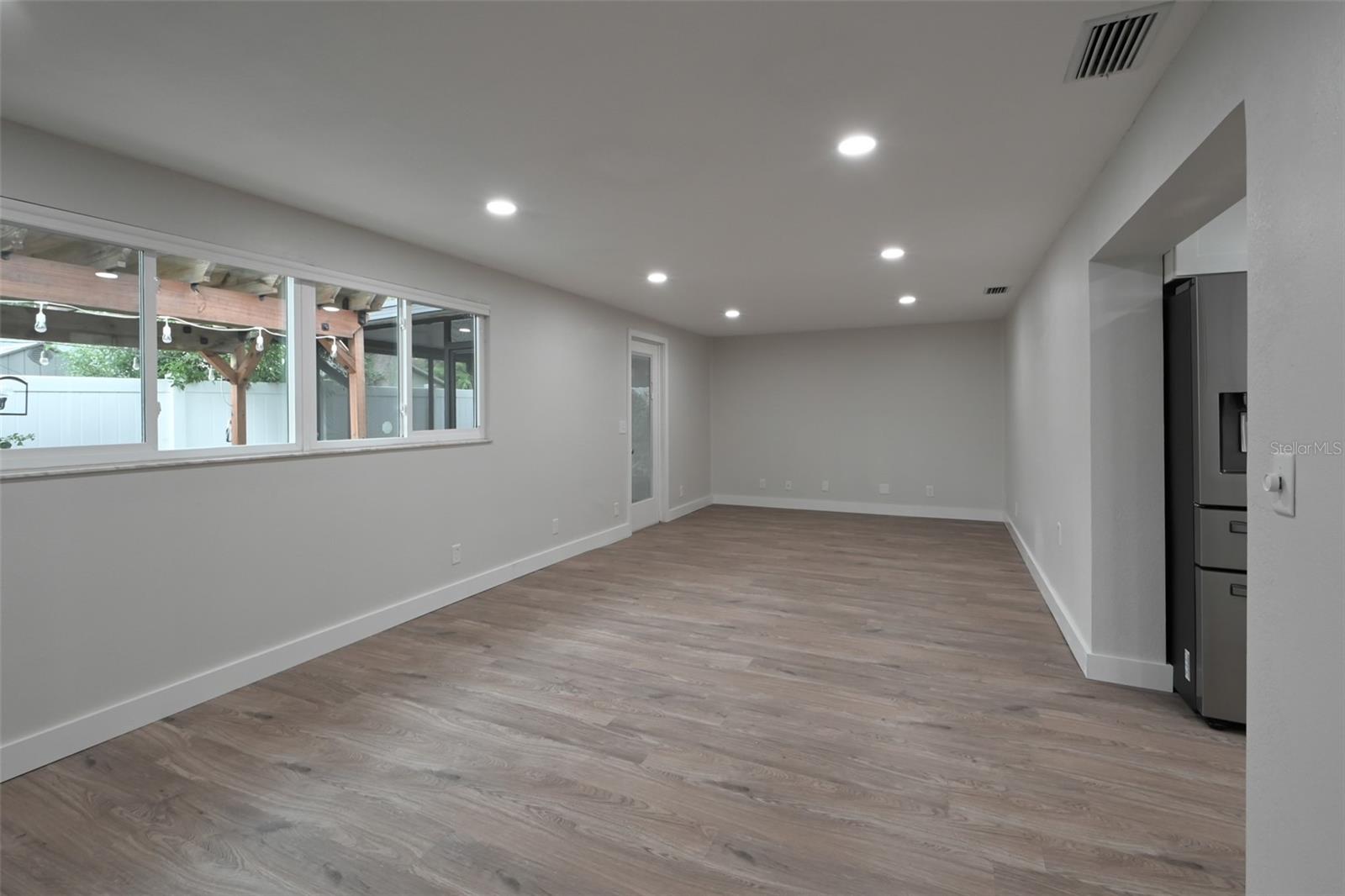 Nice family room area.