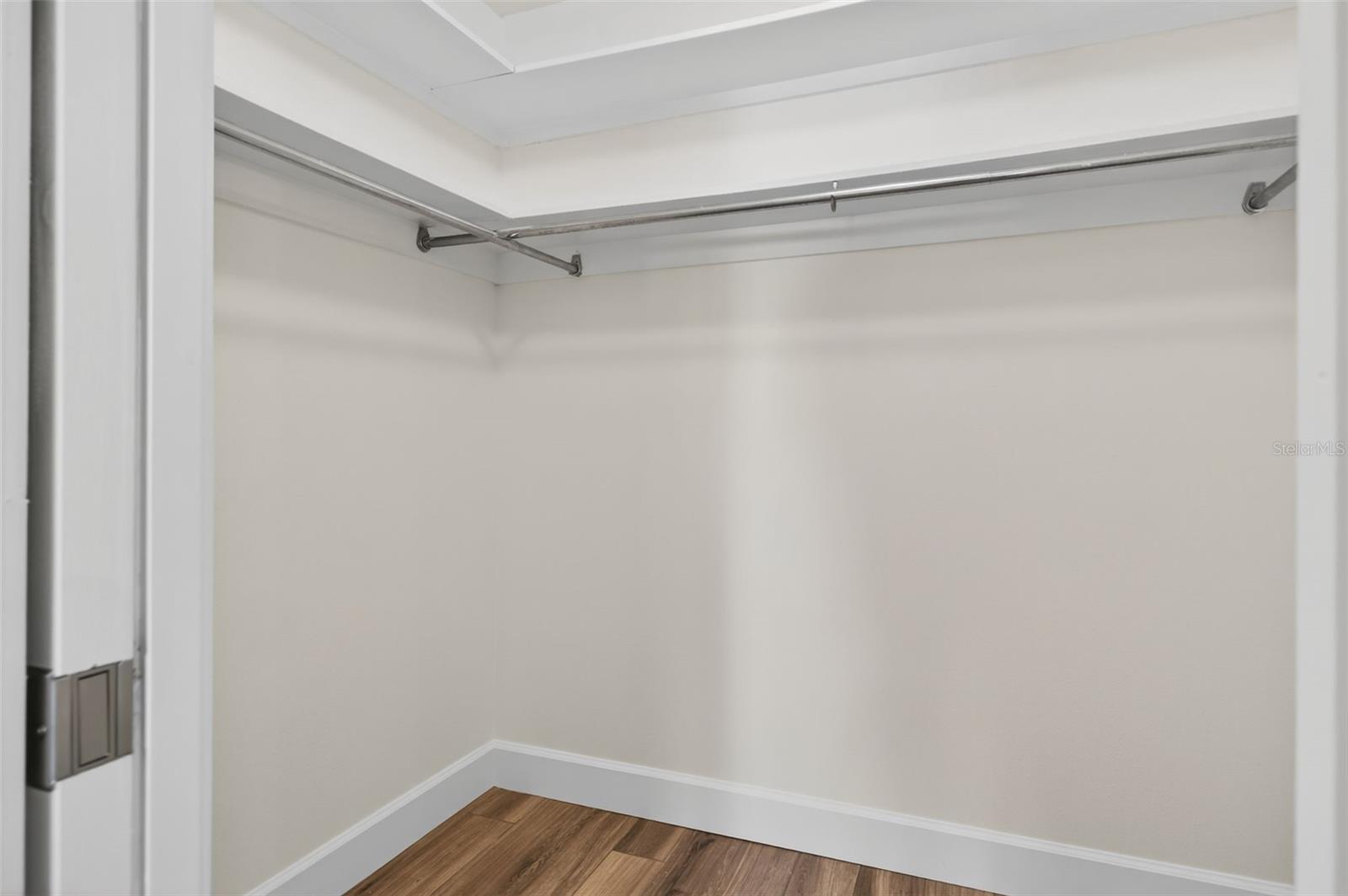 Primary walk in closet