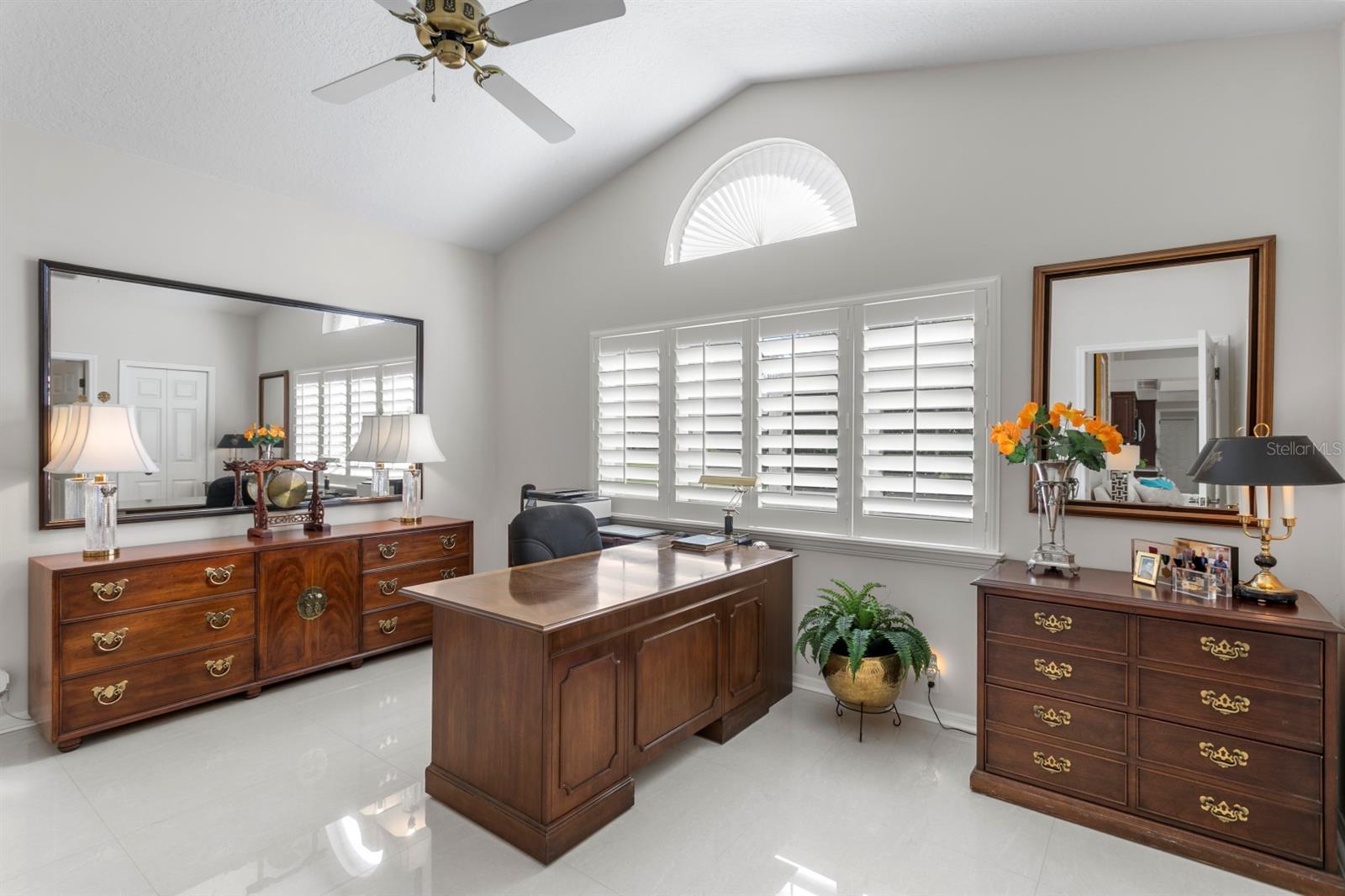 Secondary Bedroom 4 Opts For An Office & Private Ensuite Bath