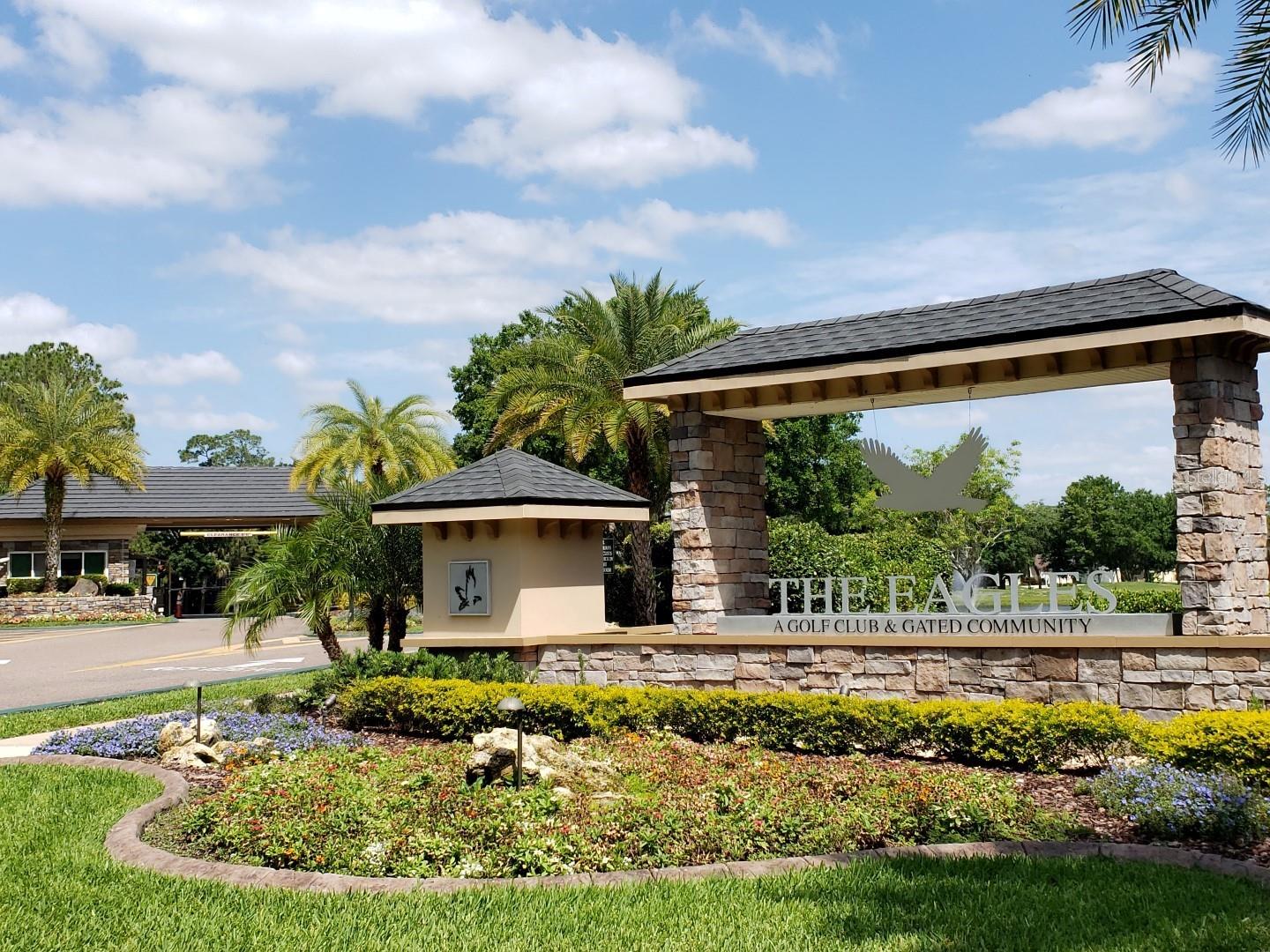 The Eagles Main Guarded Gate - Additional Gate At Back Of Neighborhood.