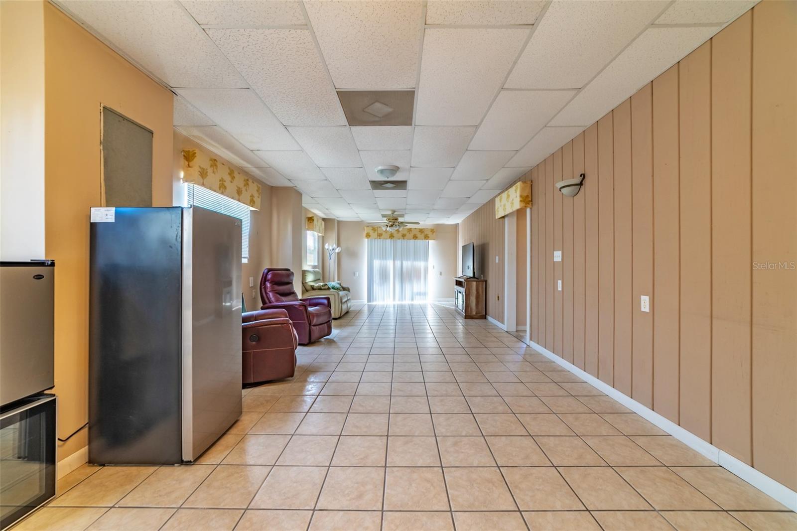 Living Space on First Floor