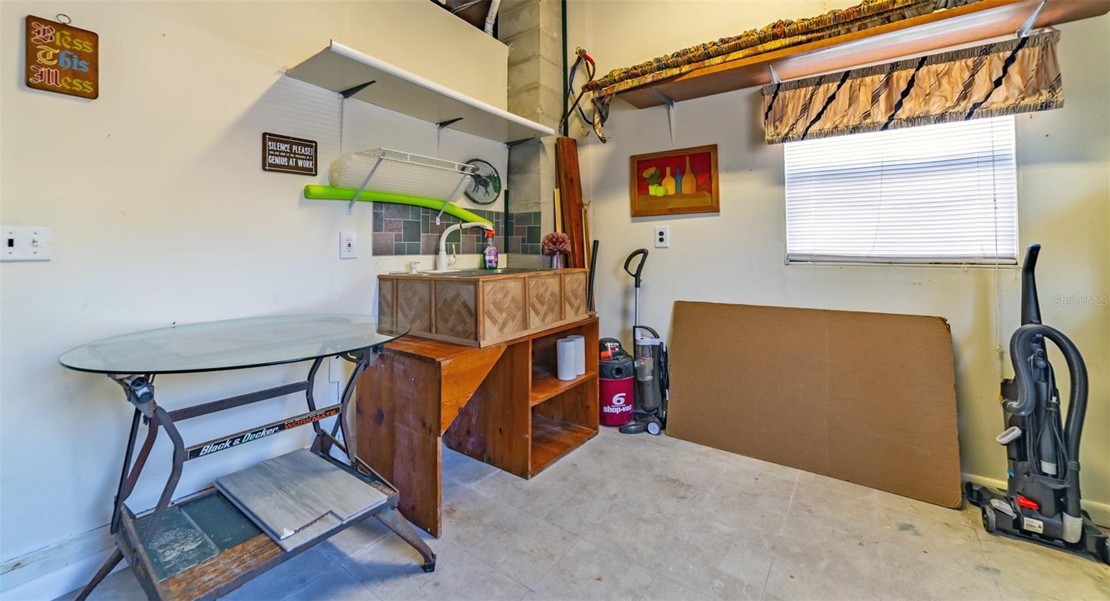 Storage Space / Work Room