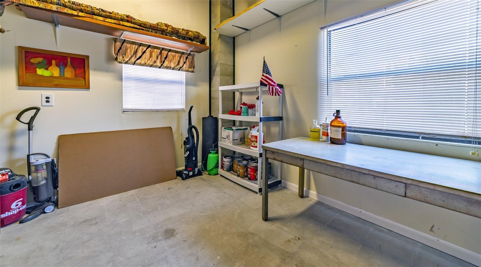 Storage Space/ Work Room