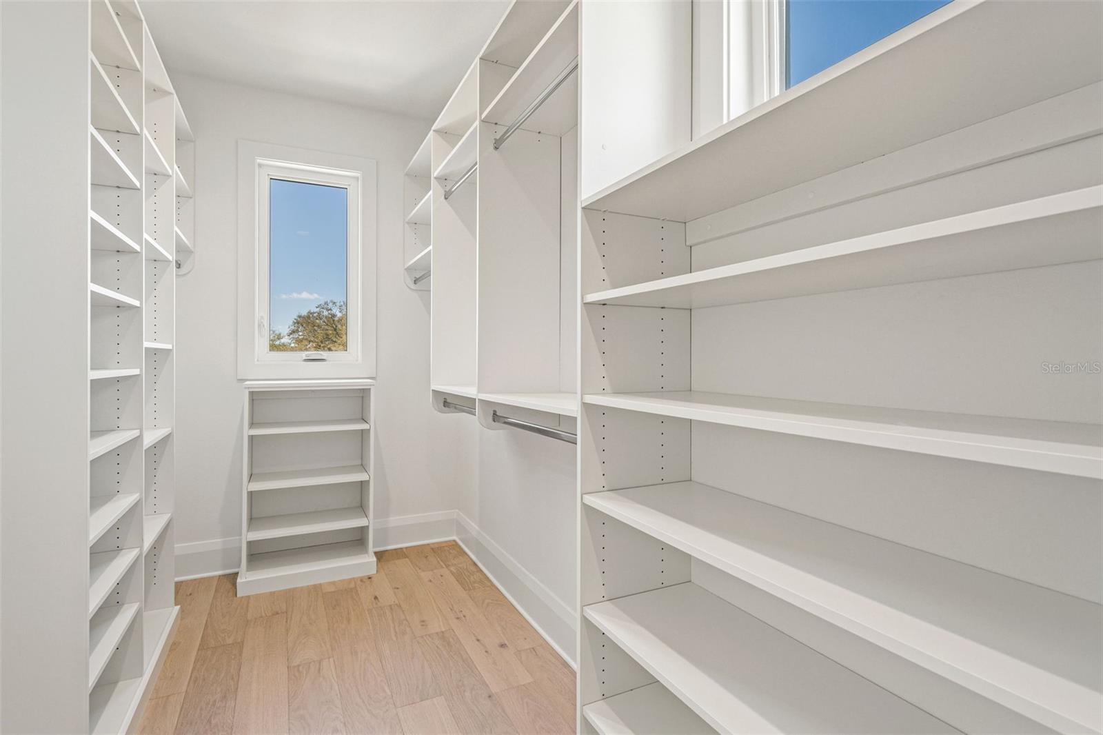 primary walk in closet