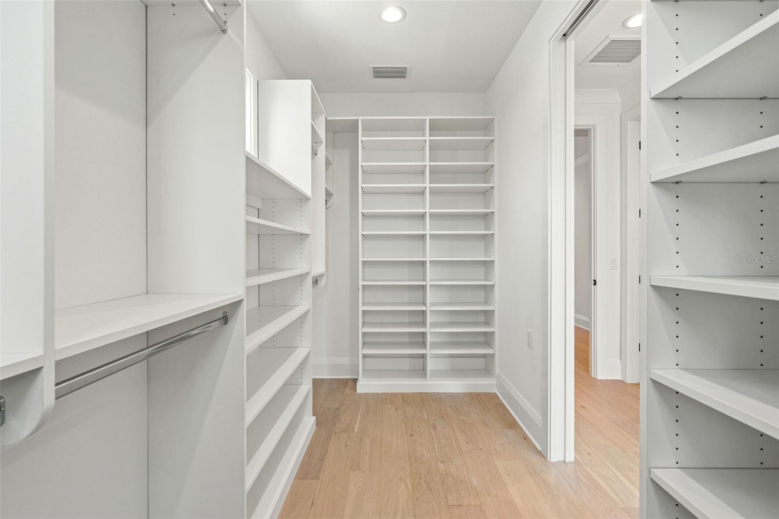 primary walk in closet
