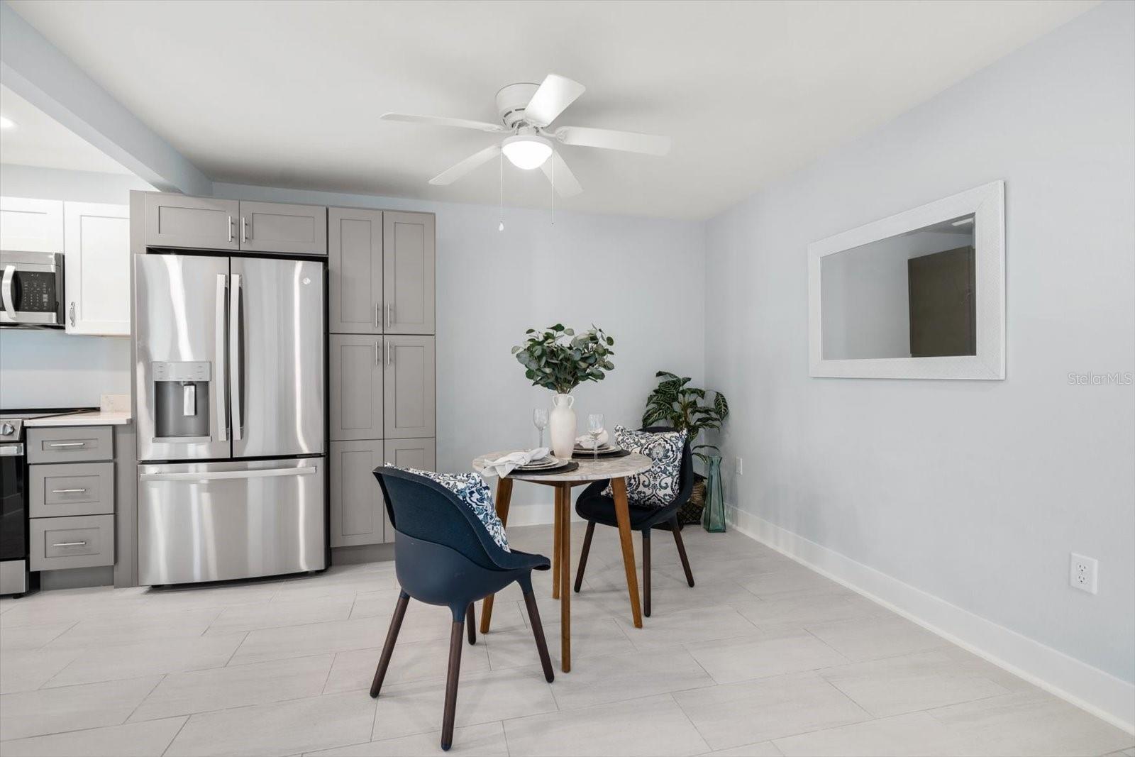 Lots of room to entertain or dine.