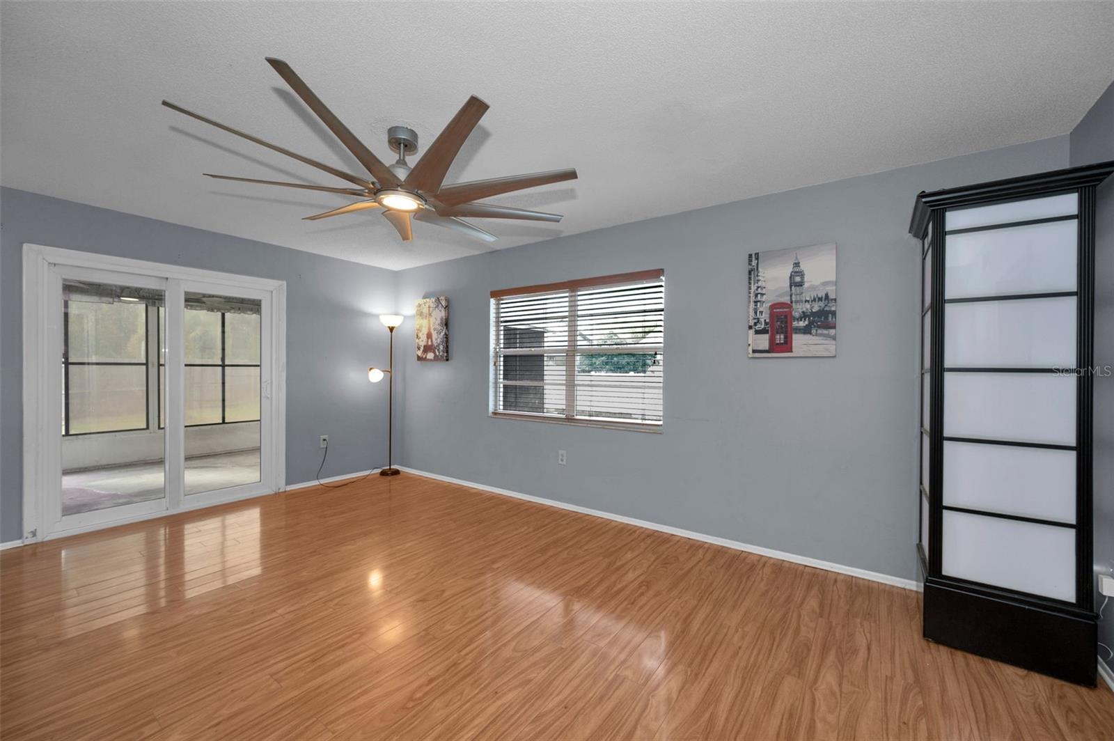 Family Room with Slider to Lanai