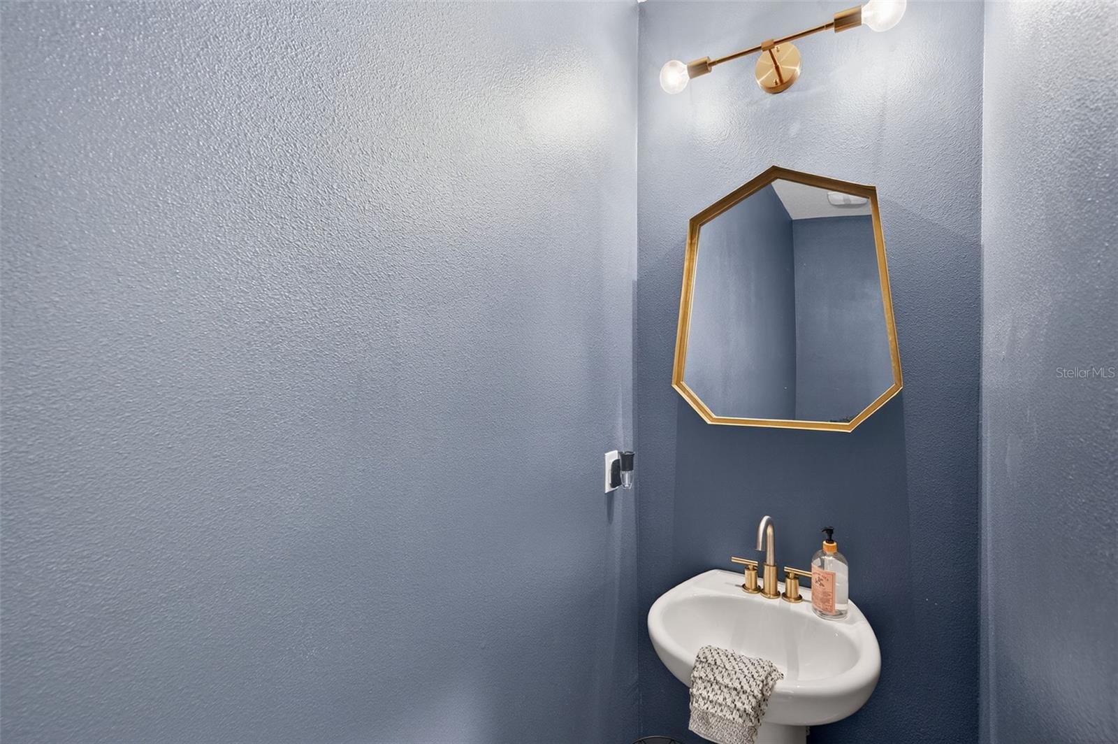 Half bath, first floor.