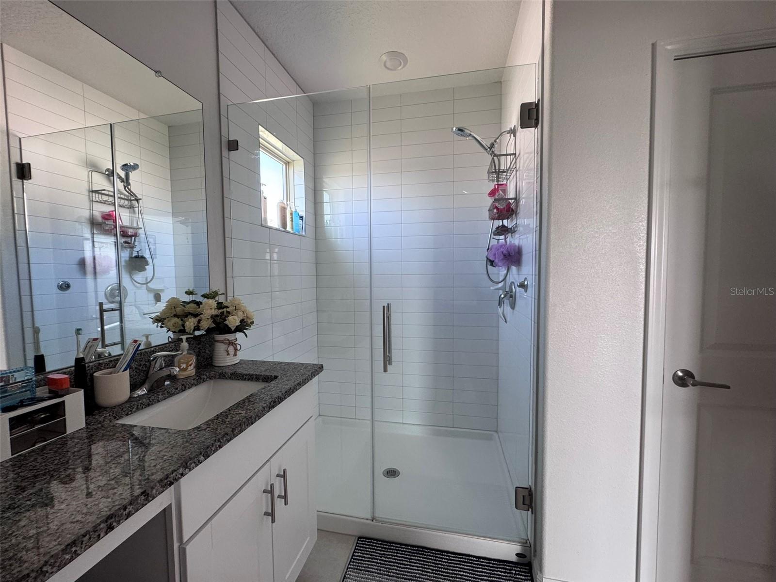 primary bath with shower