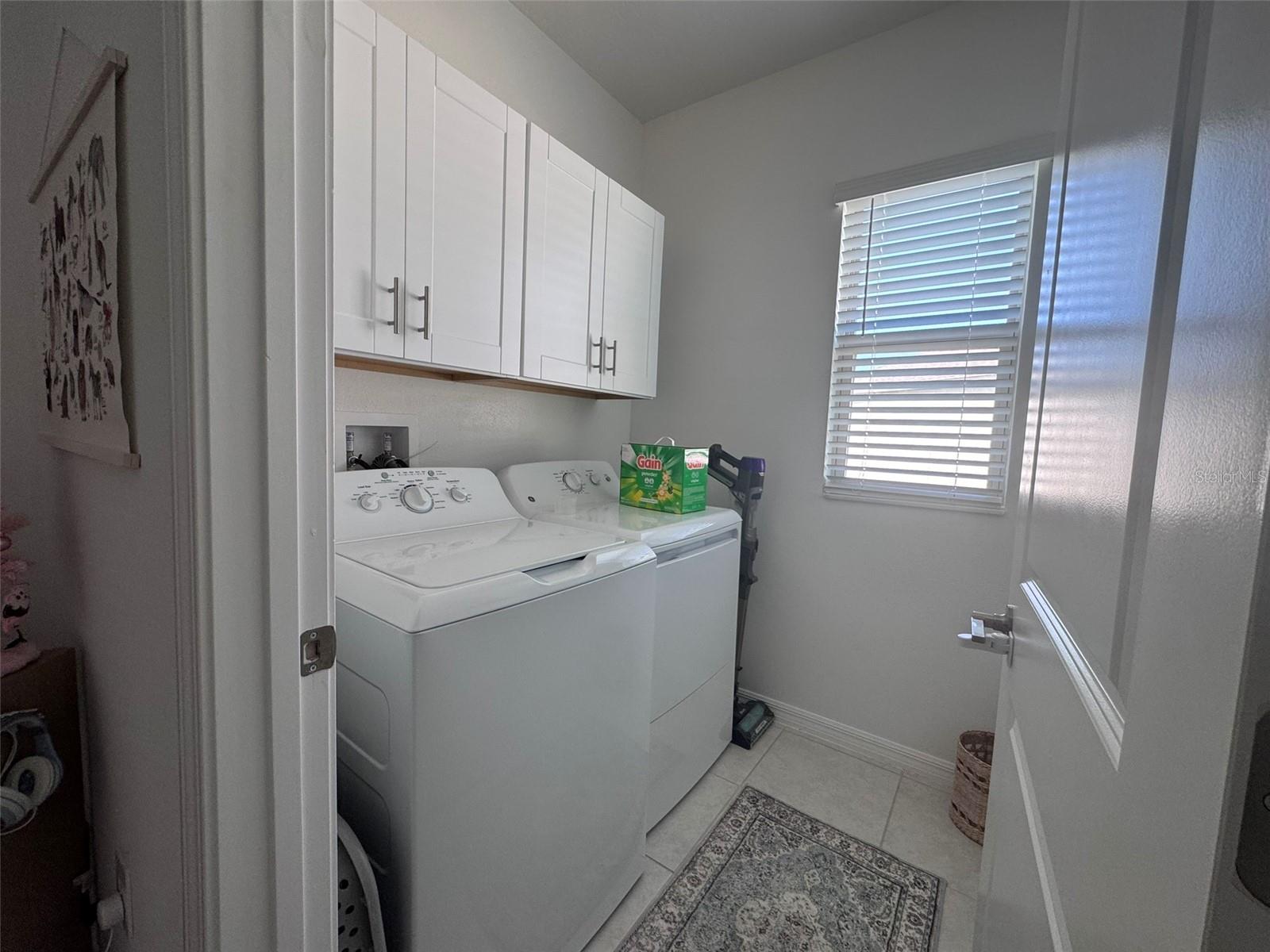 upstairs laundry room
