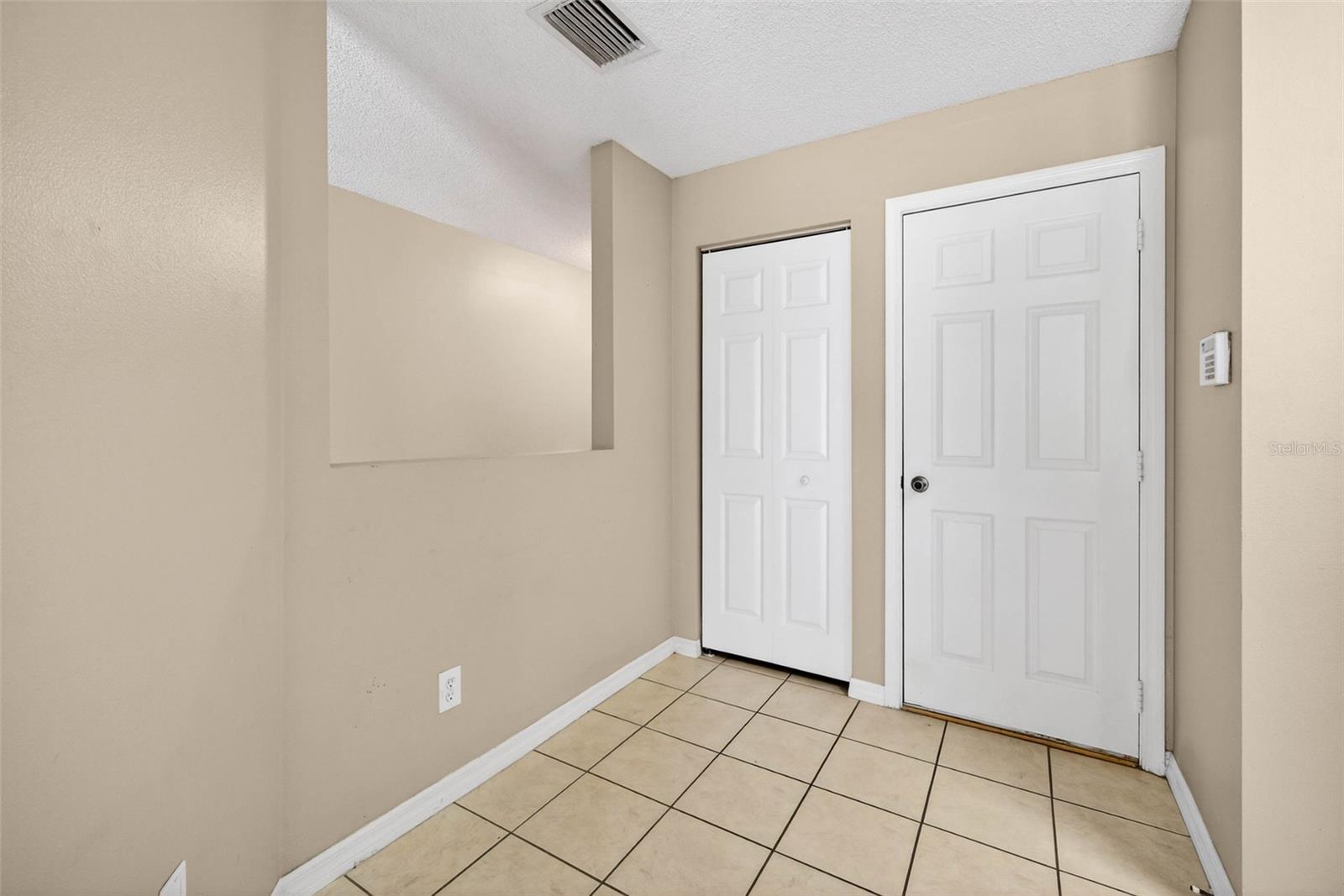 Kitchen pantry & garage access