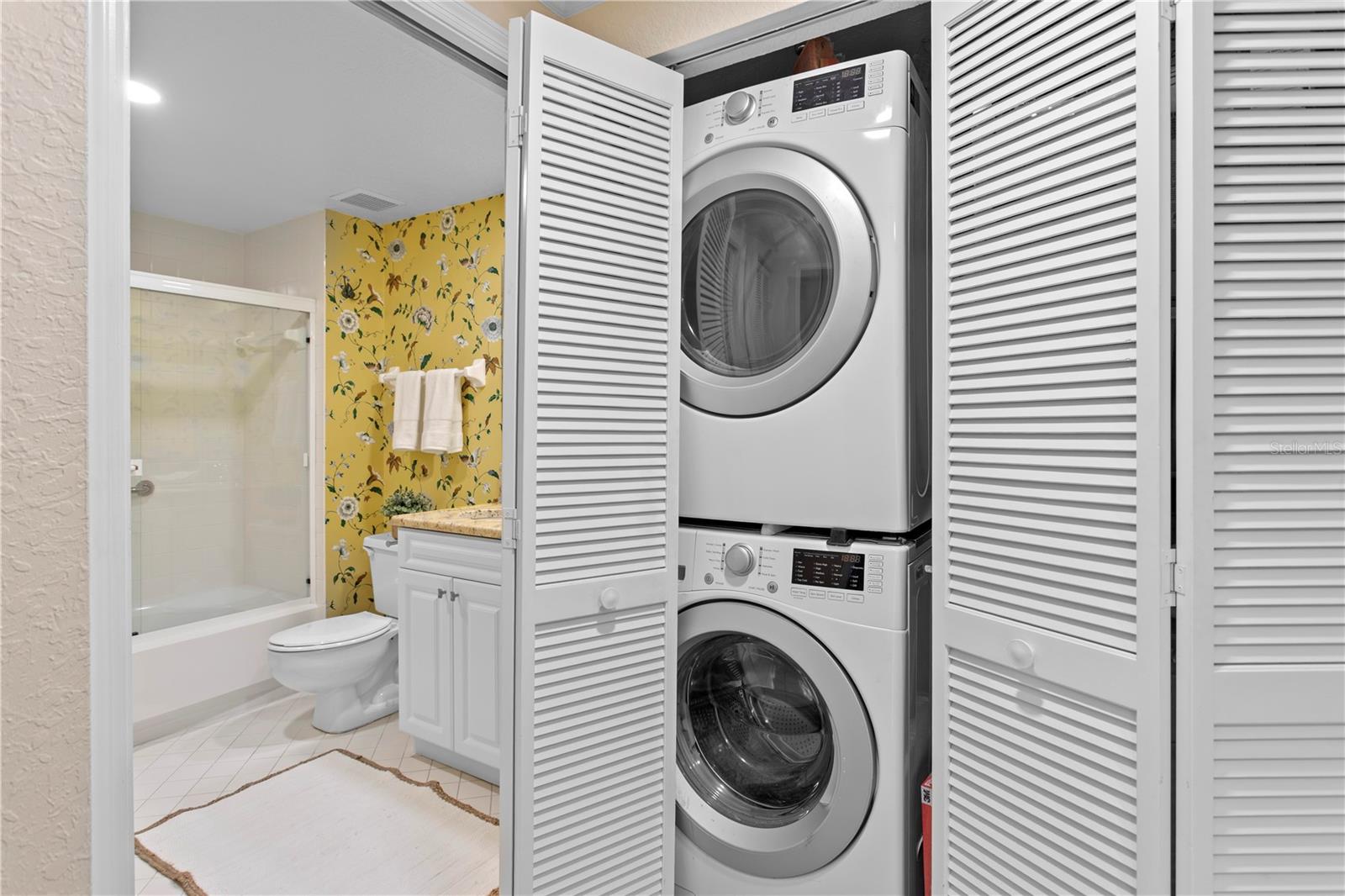 Laundry in Hall near 2nd bathroom