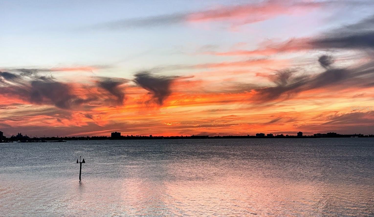 Sunset View coming out of Maximo Canal