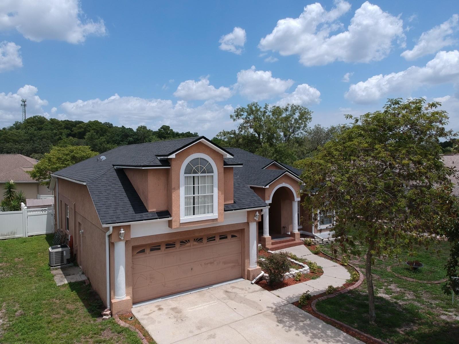 Prior to solar panels being placed