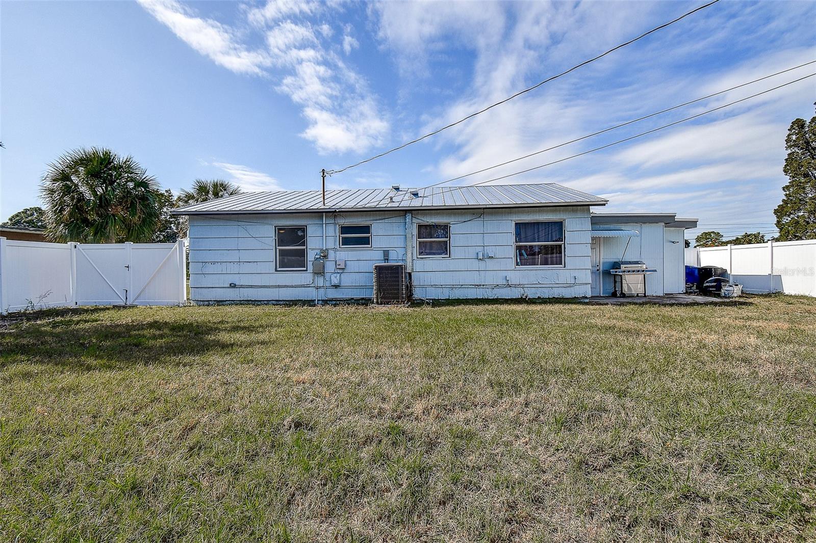 Large Fenced Backyard