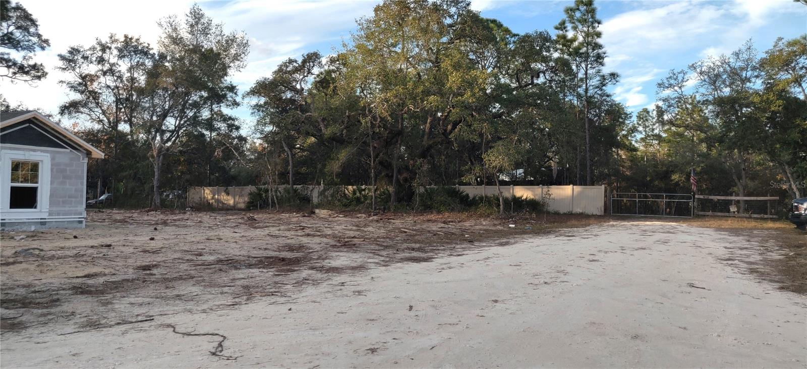 End of Street on Right