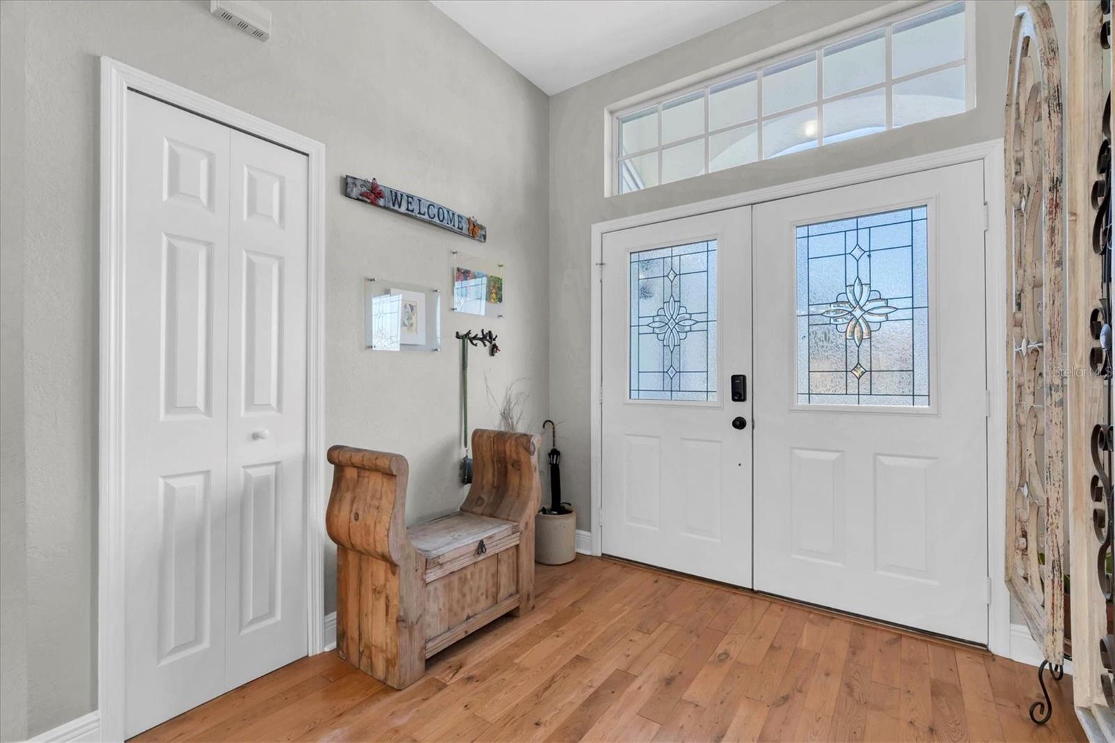 Double Door Entry/Privacy Glass