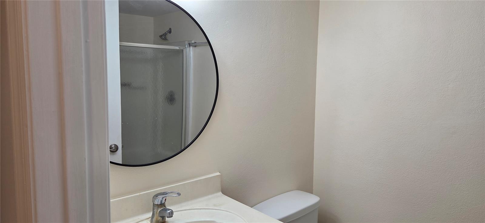 Bathroom with walk in shower first floor