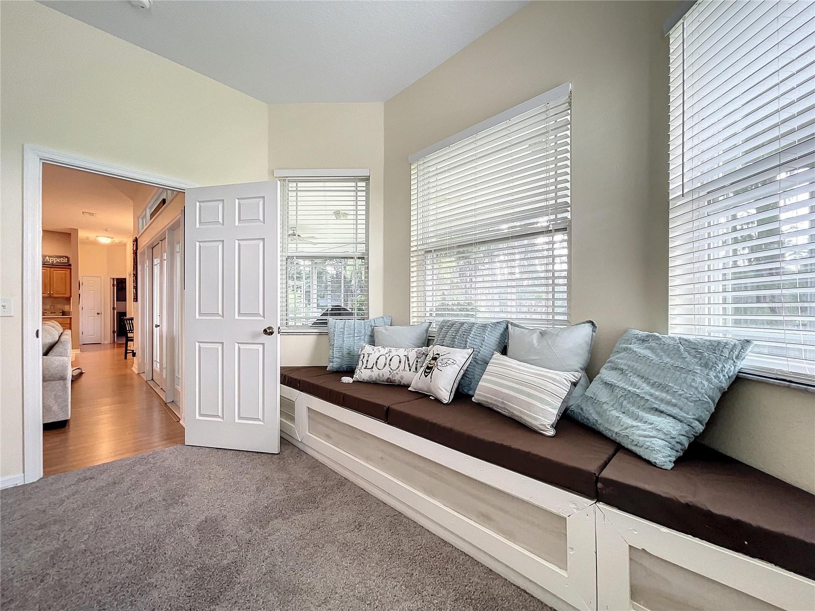 Primary Bedroom Window Seat