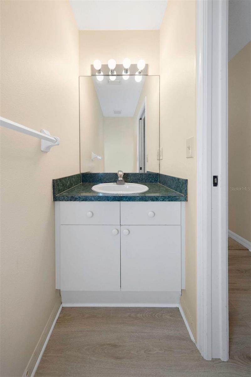 Half Bathroom - Vanity