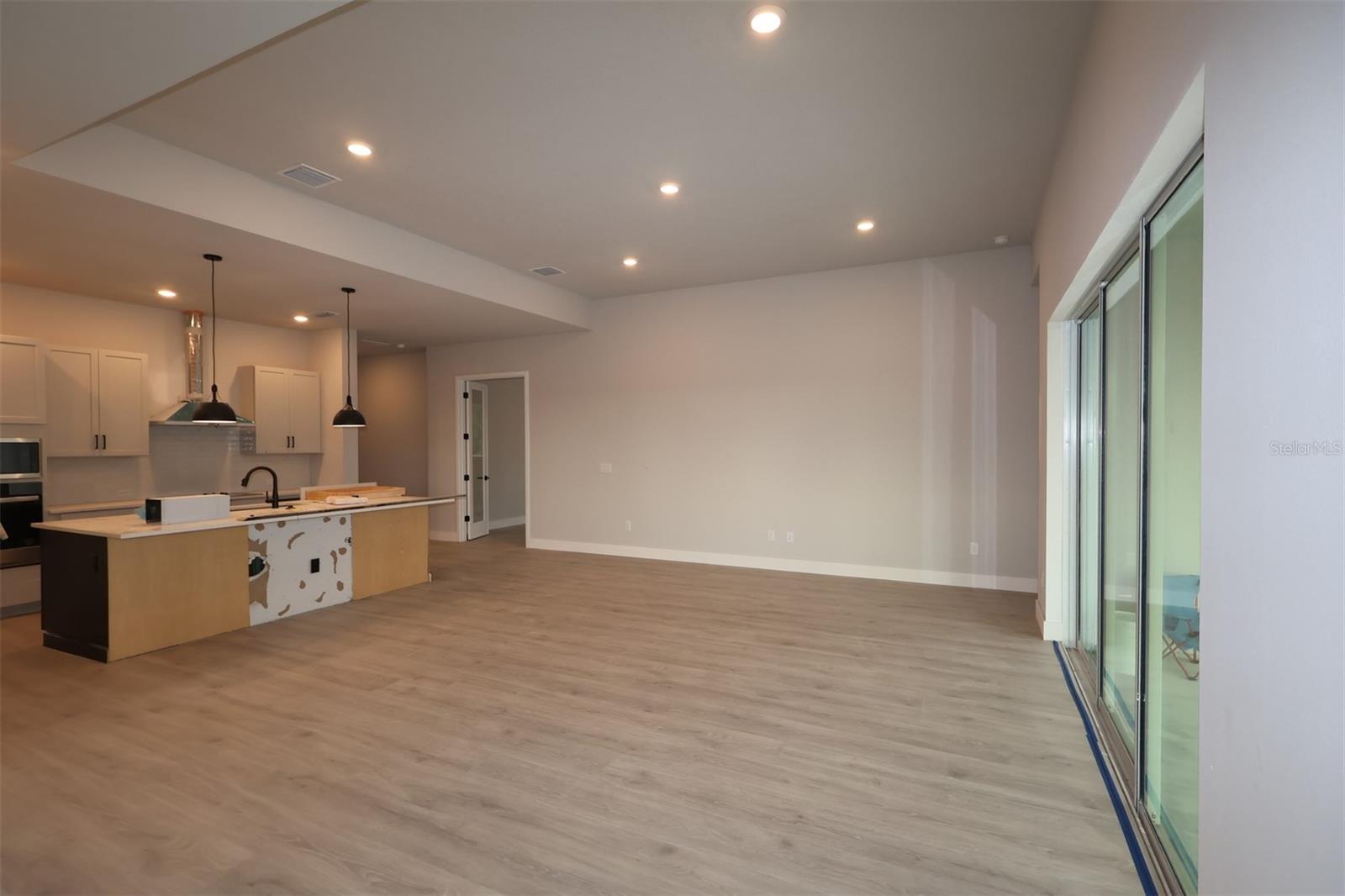 Family Room & Kitchen