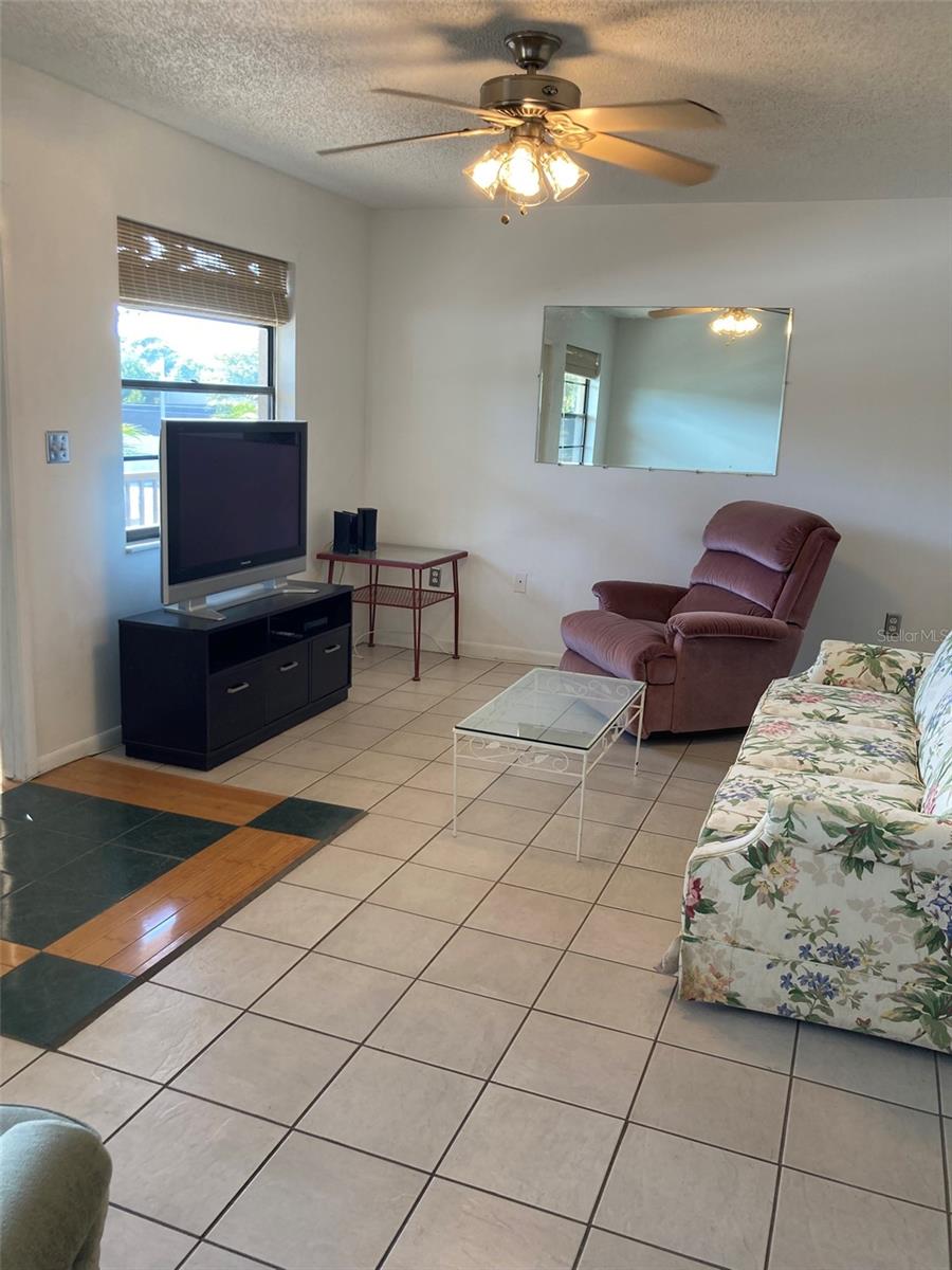 Lots of light and all tile floors throughout.