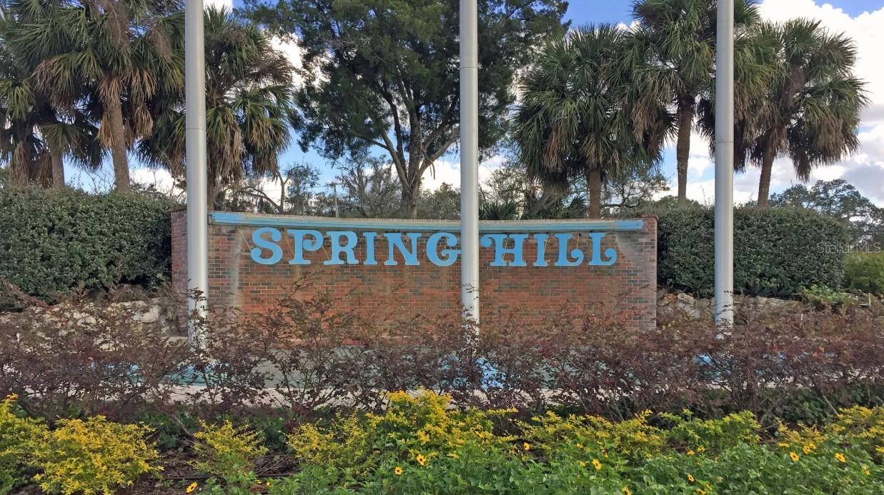 Spring Hill Community Entrance
