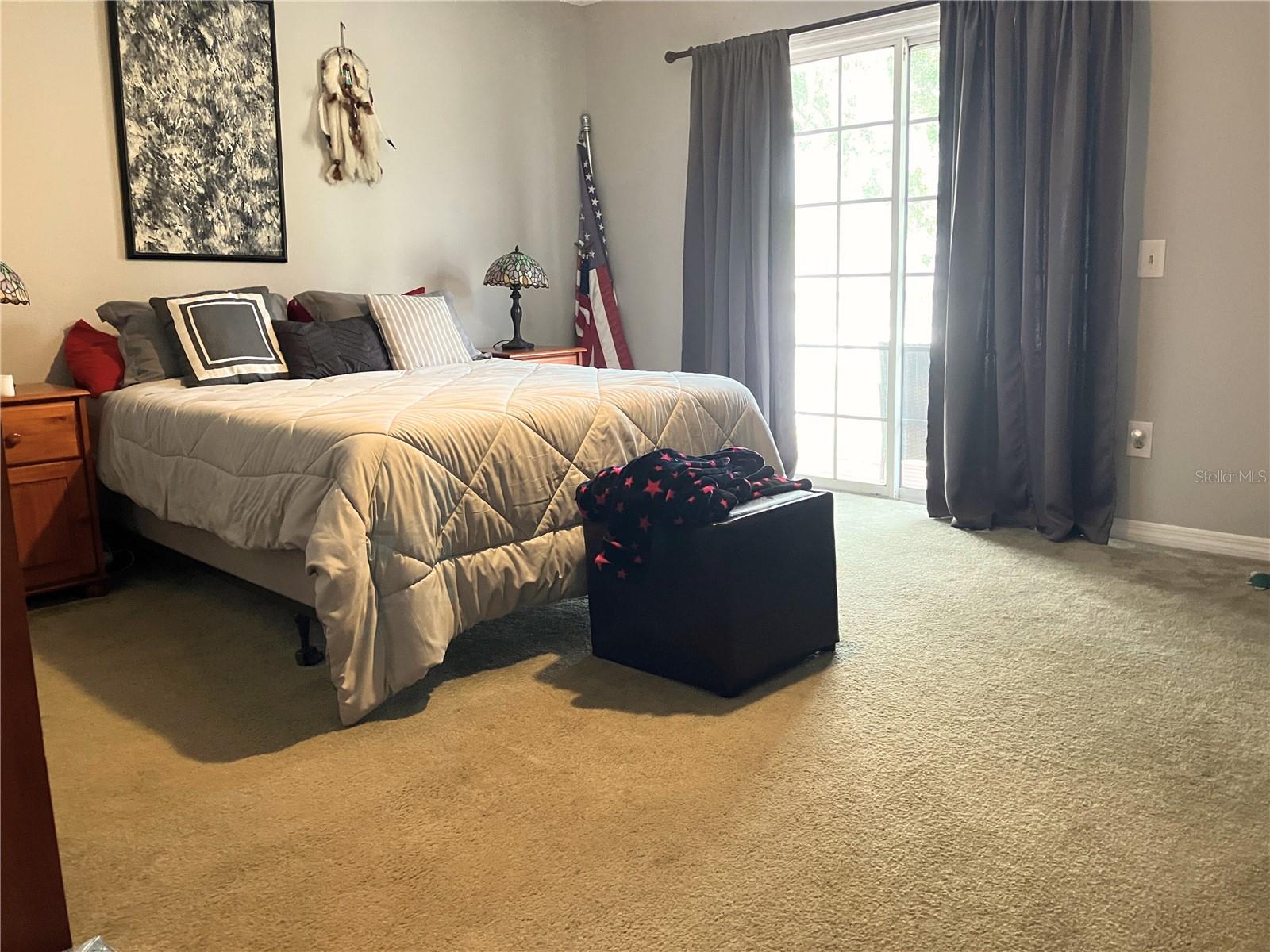 Second bedroom with balcony