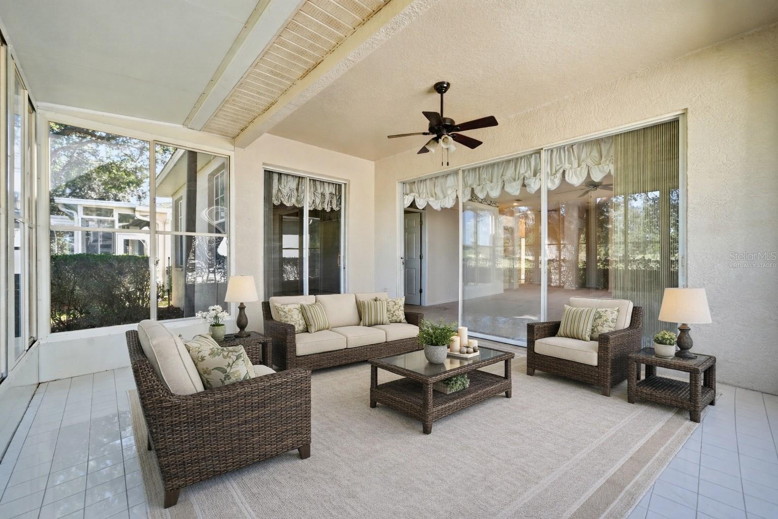 Florida Room - Virtually Staged