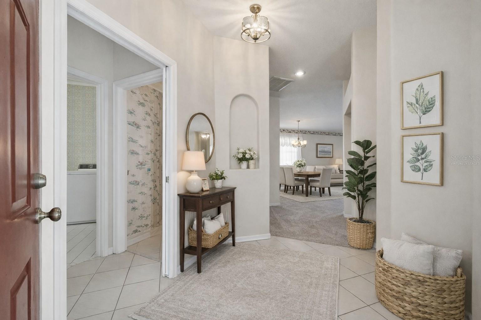 Foyer - Virtually Staged