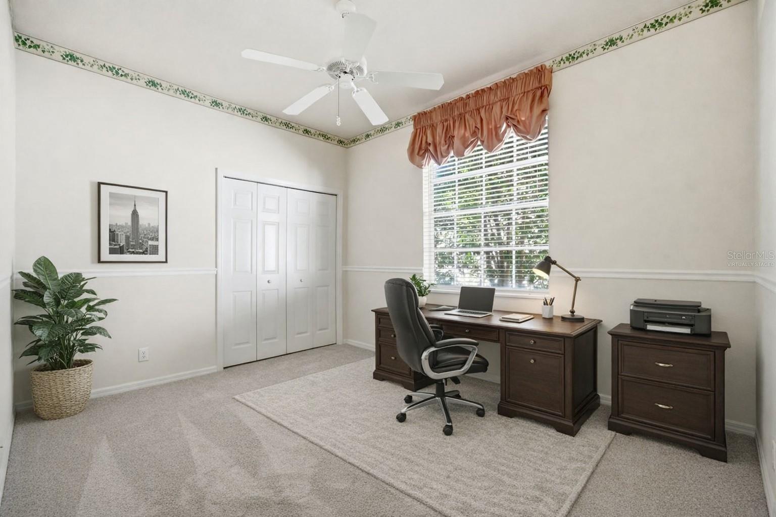 Office/Den - Virtually Staged