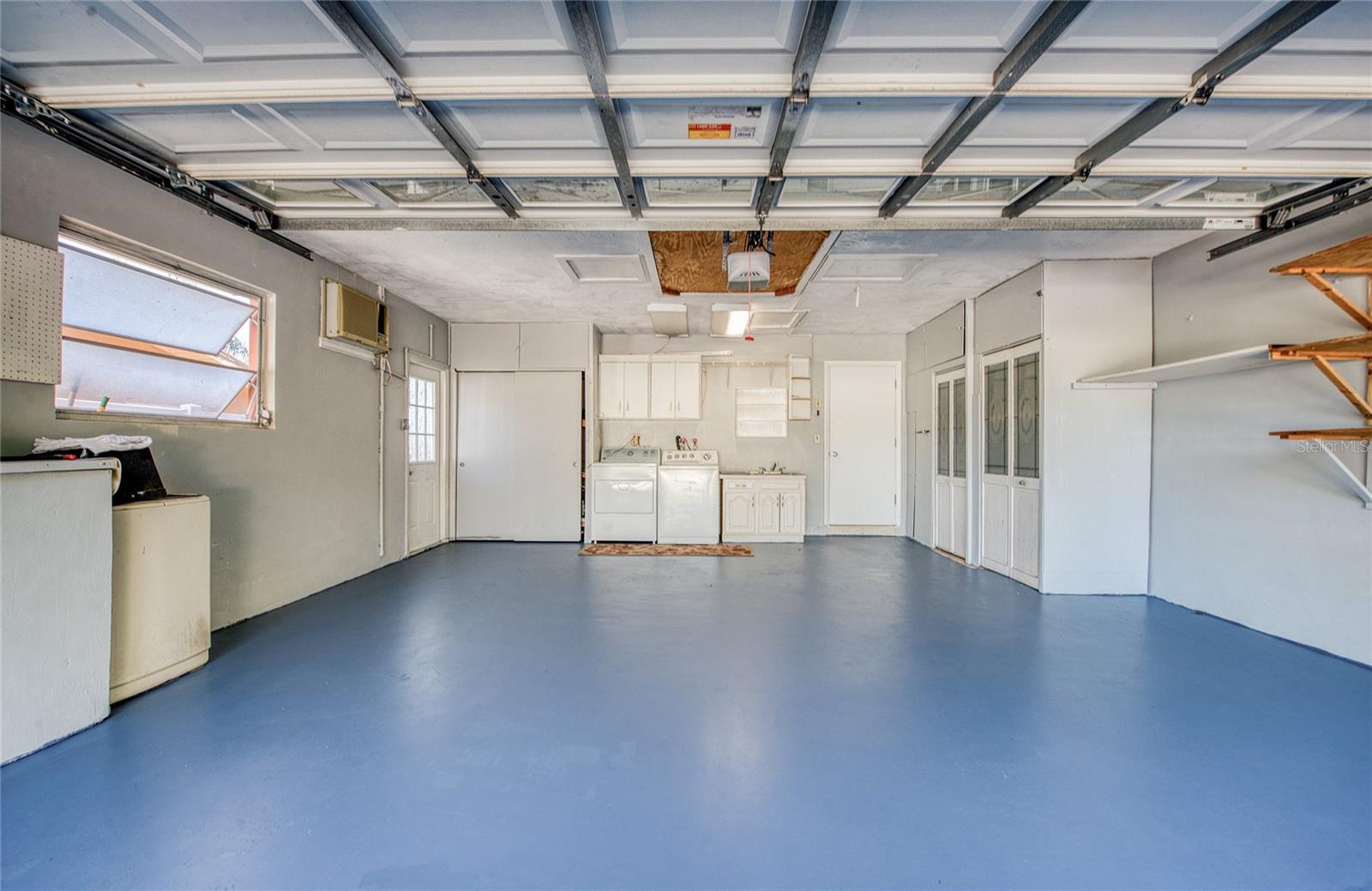 Spacious 2 car Garage