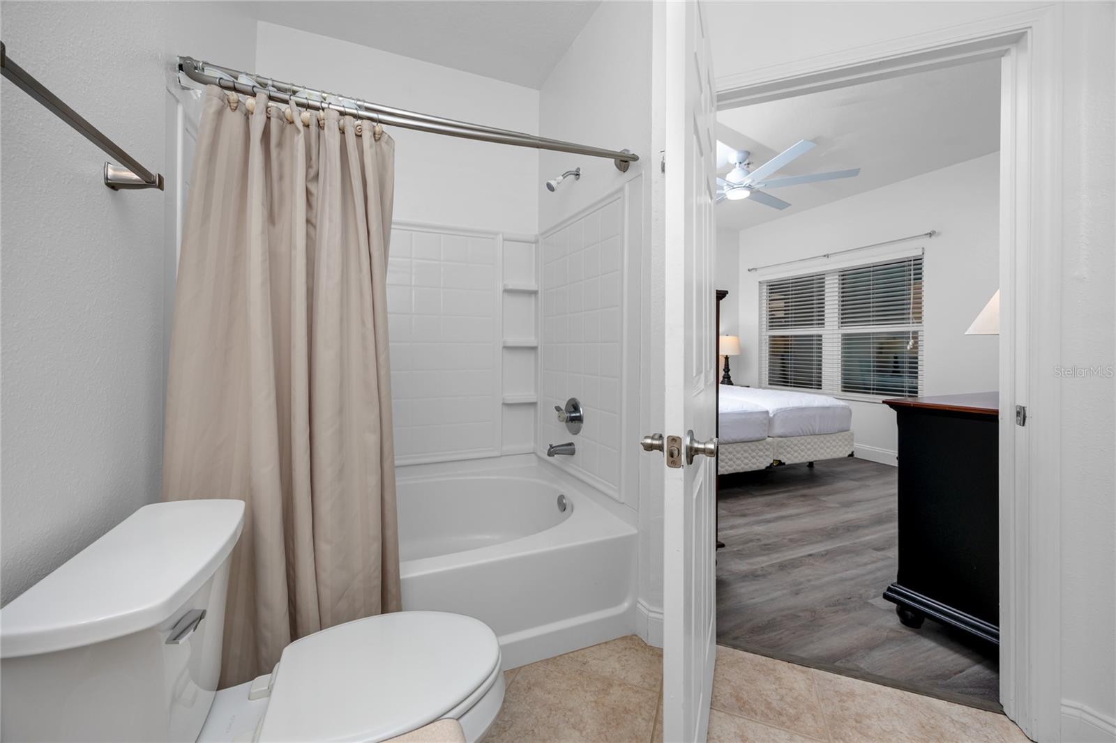 2nd Bathroom with access to 2nd Bedroom